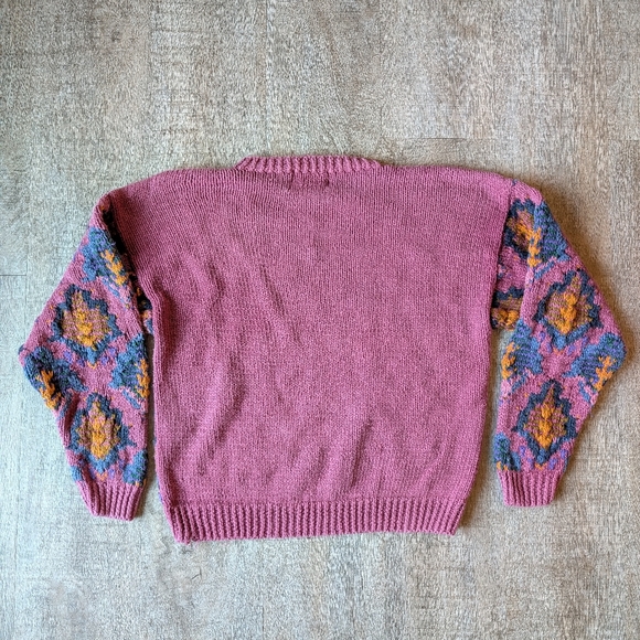 Vintage Woolrich Geometric Pattern Sweater Size Small - Picture 2 of 6